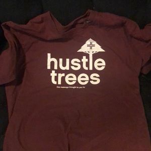 Leg hustle tree shirt